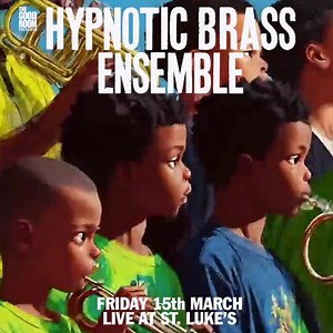 ⭐ HYPNOTIC BRASS ENSEMBLE ⭐ Friday 15th March, 8pm 🎟 Tickets on sale Friday 2nd February at 10am Bad boys of Jazz return to Cork for a special Paddy's Weekend show at Live At St. Luke's! Looking forward to this one! | Live At St. Luke's