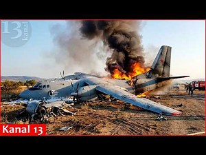 Russian military transport plane crashes in Crimea, killing 30