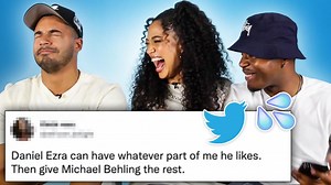 read some of the filthiest Thirst Tweets we could find. The cast laughed, they choked, and, ultimately, they reconsidered doing this bit in the first place! Watch the video now to be a part of the fun! #AllAmerican #ThirstTweets #BuzzFeed | BuzzFeed Celeb | Facebook