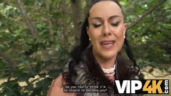 VIP4K. Hot mature brunette Texas Patti knows how to turn on men in public