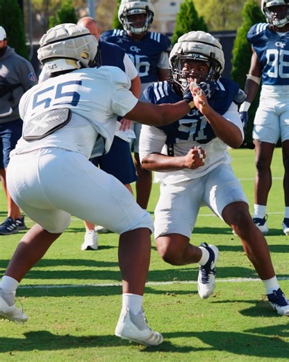 Practice Practice Practice 🔁 #StingEm 🐝 | Georgia Tech Football