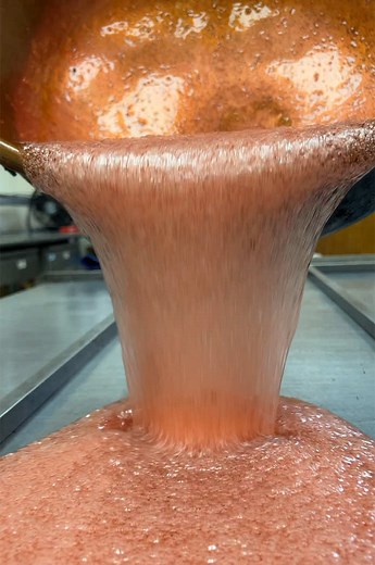 Name the best ribbon candy 😍🍒 #ribbon #candy #hardcandy #pour #candymaker #sweet #asmr #tiktokfood #fypシ゚viral #fyp #sounds #viraltiktok #satisfying #satisfyingvideo #asmrsounds #asmrtiktoks #asmrcandy #asmr_tingles #asmrvideo #asmrfood #herculescandy #syracuseny