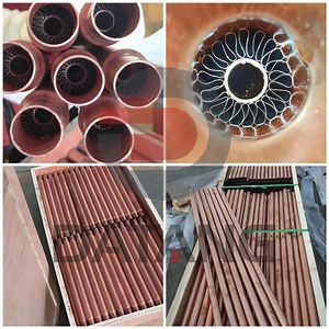 [Hot Item] Copper Stainless Steel Inner Fin Finned Tube for Ingersoll Rand Compressor Cooler