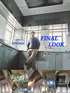 12K views · 185 reactions | Kitchen #completed final look #2026 electric work incomplete. Site #maduna #Pulwama. 77809 65227 | Online Carpenter Dar Abid | Facebook