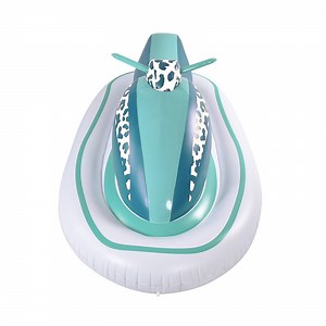 [Hot Item] Summer Games Motorboat Motorized Pool Floats for Kids Waterpark Swimming Pool Float