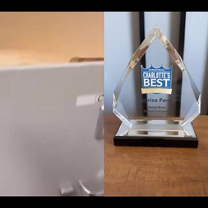  See why we are voted Charlottes top Fence company!  朗 Affordable prices 朗 Lifetime warranty (the longest warranty in town) 朗 Always free estimates 704-978-8809 | Sunrise Fence | Facebook