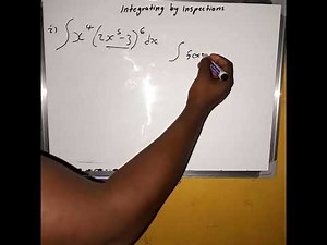 Integrate by inspection Mathematics N5