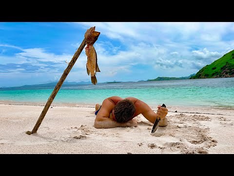 SOLO SURVIVAL ON DEATH ISLAND - CATCH CLEAN & COOK!