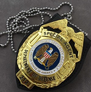 [Hot Item] Custom Department of Defense Special Agent Metal Badge Custom Badge