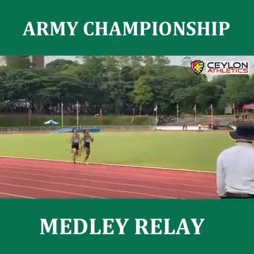 9th Army Relay Carnival 2025- Medley Relay Women #Medley #Relay | Ceylon Athletics
