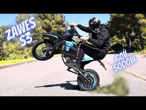 ZAWES S3 UNE MOTO CROSS ÉLECTRIQUE QUI ARRACHE !