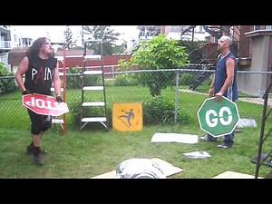 Innovator VS Phil Knoxx {CHW Unleashed} Backyard Wrestling Match