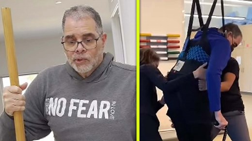 Sinbad gives a never-before-seen look at his road to recovery since suffering a stroke in 2020. | Entertainment Tonight