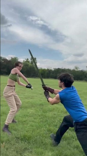 Sword Fight | 7 seconds | Fight Choreography #swords #swordfighting #choreography
