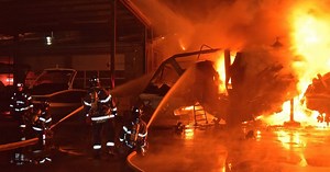 Suspect arrested for arson after Seattle marina fire destroys dozens of boats