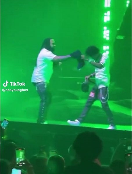 NBA YoungBoy's Shot Calling at the Masa Tour Concert