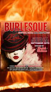 ✨ Glitter, Glam & Hint of Sin ✨ Step into LIPS ATLANTA on Sunday Brunch, September 28 for dazzling Burlesque, jaw-dropping performances and all the sparkle you can handle 👯 Sip, dine and cheer as our fierce queens bring the ultimate drag dining experience to life through this outrageous, glamorous and utterly unforgettable BURLESQUE SHOW 💃 Honey, if you’ve got it… flaunt it! 😉 Call (404) 315-7711 or book your OpenTable reservations now at LipsATL.com 💋 | Lips - Atlanta