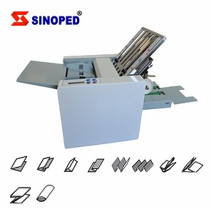 [Hot Item] A3 A4 Automatic Leaflet Booklet Envelope Paper Folding Machine/ Paper Cross Folder Machine