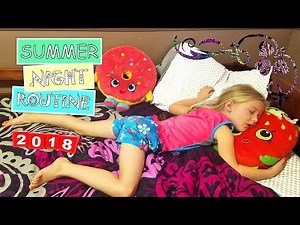 School's Out Summer Nighttime Routine! 2018 | Trinity and Beyond
