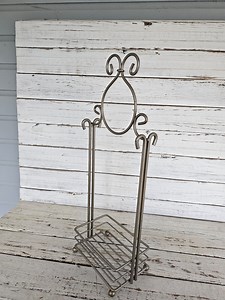 Champagne Metal Towel Rack: Necklace Display With Tray - Etsy