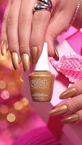 Antique gold metallic for those cozy nights and extra sparkle! ✨...