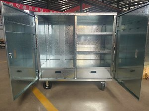 [Hot Item] Steel Made Horse Cabinet Saddle Box Tack Locker Box Horse Cabinet Travk Saddle