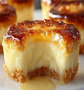 Recette de mini gâteau au fromage crème brûlée : dessert facile pour le dîner (téléchargement numérique) - Etsy France