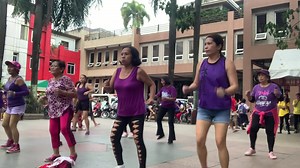 18 reactions · 6 comments | Hands Clap.. Zumba sa Barangay. Permission to post. No copyright infringement intended. I do not own the music in this video. They belong to their rightful owner. Momshies in lavander mode | Alice Melican | Facebook