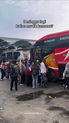 Persiapan Mudik Lebaran: Suasana Terminal Bungurasih