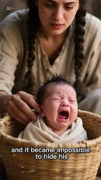 The Story of Moses | Part 1 | Birth and Early Life of Moses #bible #subscribenow