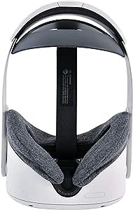 Covers for Oculus Quest 2 Gen VR Headset- Washable & Super Soft -2 PCS (Gray)