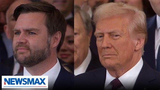 President Donald Trump and Vice President JD Vance are introduced at the Inauguration. | NEWSMAX