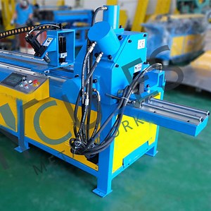 [Hot Item] CNC Angle Iron Cutting Punching Machine Square Duct Angle Steel Flange Production Line