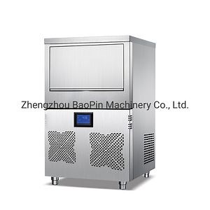 [Hot Item] 100kg Commercial Magic Flake Tube Slice Crushed Ice Maker Factory for Laboratory Kitchen Use