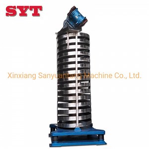 [Hot Item] Vibratory Spiral Elevator Screw Feeder Stainless Steel Vertical 304 Vibrating Conveyor