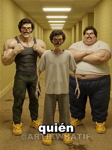 Quien CONSIGUE escapar de los BACKROOMS? 💀🥀 GORDO VS FLACO VS MUSCULOSO #curiosidades #backrooms #datoscuriosos