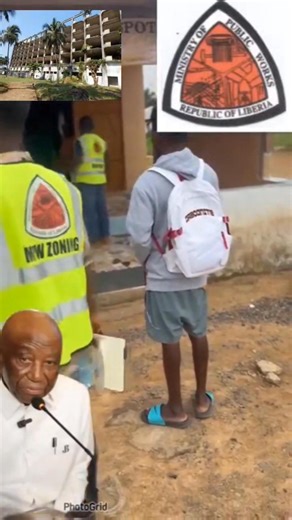 If you can recall earlier in may 2025, the government of Liberia through his Excellency president Joseph Nyuma Boakai Sr, gave all occupants of famous hotel Africa the period of 90 days to vacate the premises of the facility for the renovation which is expected to be carry out October, now the Ministry of Public Works-Republic of Liberia has begun their initial marking of houses alone the facility for demolitions. Hotel Africa is one of Africa historic building that has been neglected and abando