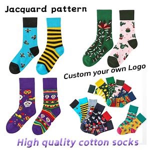 [Hot Item] Custom Cozy Socks Animal Cartoon Socks Funky Socks Funny Kids Fashion Tube Crew Design Ankle Middle Crew Anime Socks