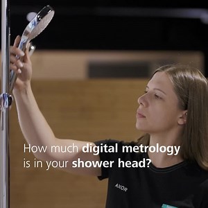 Next time you are in the shower, take a moment to appreciate the innovation behind it. 🚿 Thanks to hansgrohe and the digital metrology solutions from ZEISS Industrial Quality Solutions, the production of a showerhead can be made more efficient and sustainable. #Digitalization | ZEISS Group