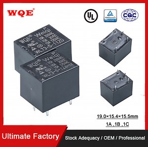 [Hot Item] T73 Spdt Relay 16A 5pins Power Relay 12V 24V Hf3fd Equivalent