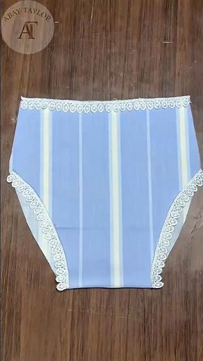 HOW TO MAKE UNDERWEAR PATTERN #fashion #sewingpattern #sewing