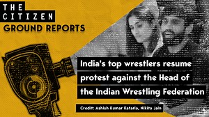 On April 24, India's Top Wrestlers Resumed Their Protest Against The...