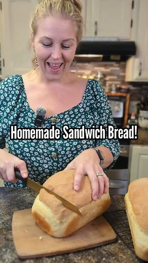 Homemade Bread - Easy From Scratch Recipe. My new Bosch mixer showed up, so of course I had to break it in with a batch of homemade bread. Fresh, warm bread on a cold day just hits different. 🤍 Use my code MOUNTAINSPRING20 to save a little extra during Nutrimill’s Black Friday sale. Recipe: 9 cups flour 3 cups warm water 2 tablespoons active dry yeast 2 tablespoons sugar 2 tablespoons olive oil 2 teaspoons salt #homemadebread #fromscratch #homesteadkitchen #boschuniversalplus #mountainspringhom
