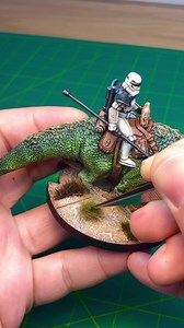 Just painting up a little Star Wars Legion. A Dewback Rider to be specific. #stormtrooper #starwars #starwarslegion #sculpting #miniatures #vinyltoys #designertoys #toyart #instaart #instaartist #customtoys #diycrafts #painting #paintingminiatures | Jared Circusbear