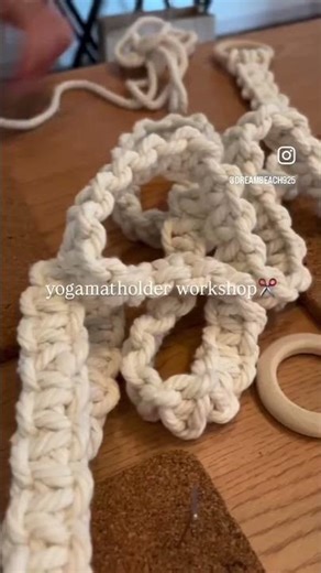 沖縄のmacrame shop DREAM BEACHマクラメワークショップ風景✂︎🧵 #マクラメ