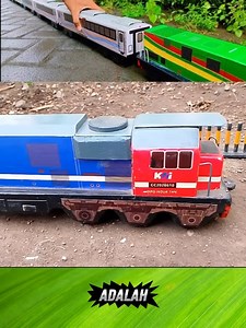 6.8K views · 64 reactions | miniatur Kereta api terbuat dari kayu...