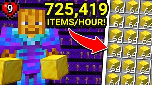 I designed and built the new fastest gold farm in Minecraft!