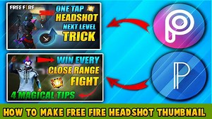 How To Make Free Fire Headshot Thumbnail