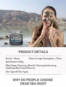 [Hot Item] Dead Sea Mud Mask Hydrating and Moisturizing Cleaning Skin