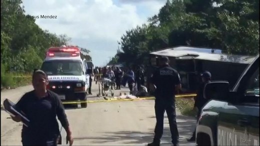 8 American tourists killed in Mexico bus crash
